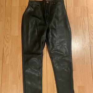Pretty little thing leather pants